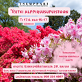 Retki alppiruusupuistoon